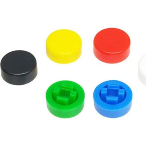 A44 key cap is suitable for 6 * 6 * 7.3 square head tap switch cap 5.8 * 5.8 self-locking switch cap (20pcs)