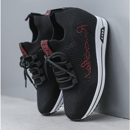 Fashion Sneakers for Women Breathable Platform Sneakers Lace Up Fashion Causal Shoes Woman Lightweight Sneaker