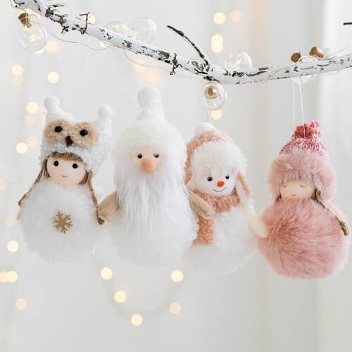 New Christmas Angel Doll Christmas Tree Hanging Ornaments Pendant New Year 2022 Decor Christmas Decorations for Home Navidad
