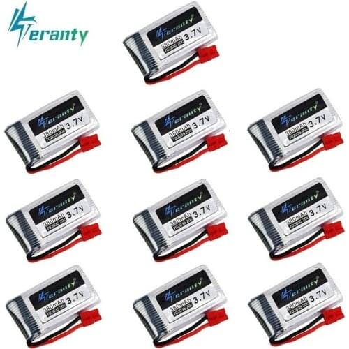 Original Lipo Battery For SYMA X5A-1 X15 X15C X15W RC Helicopter Spare Parts 3.7V 380mah Drone battery 702035 1/2/3/5/10pcs