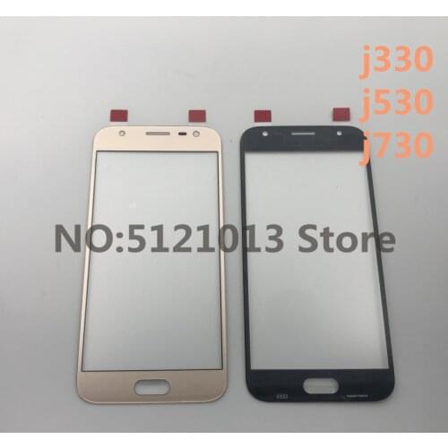 Original new For Samsung Galaxy J3 2017 J330 J5 J530 J7 J730 Touch Screen Front Glass Panel TouchScreen LCD Outer Lens