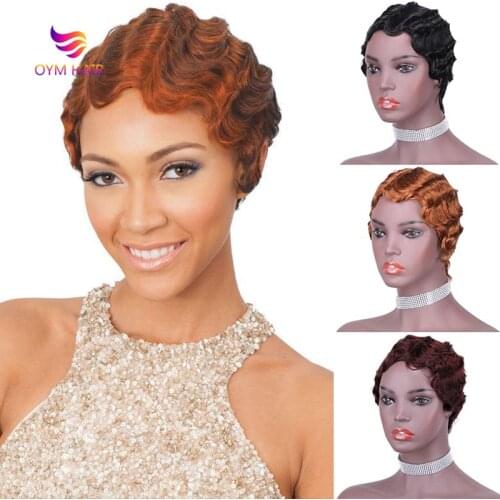 OYM HAIR Short Wigs