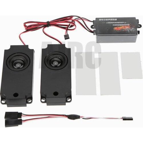 RC 2nd generation car sound simulator Group 10 accelerator linkage engine sound Grou speakers, used for RC car truck engine soun