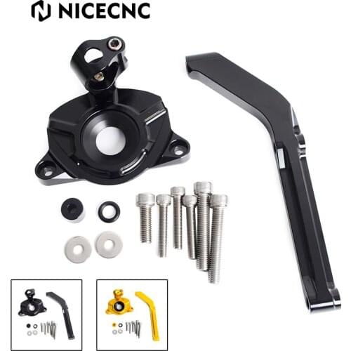 Motorcycle CNC Adjustable Steering Damper Bracket Mounting Kit For Kawasaki Z1000/ABS 2014 2015 2016 2017