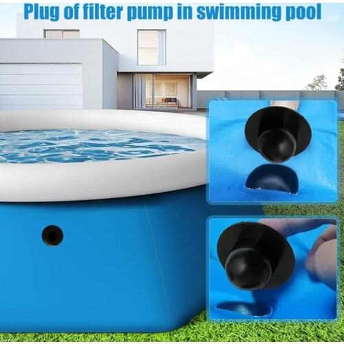 Swimming Pool Pump Strainer Hole Plug Water Stopper For Intex Above-ground Pools