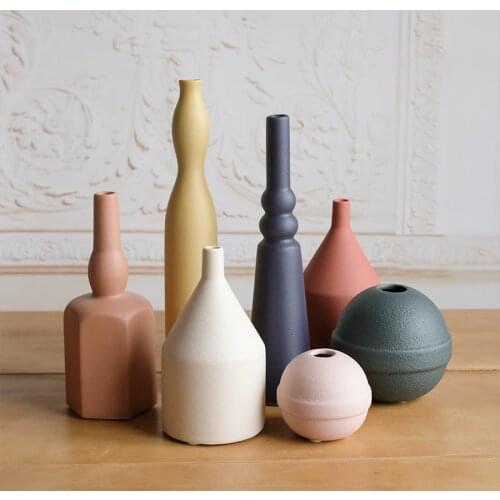 Nordic Vases 2020 Home Decor Ceramic Home Decoration Accessories For Living Room ваза для декора горшки для цветов Macetas