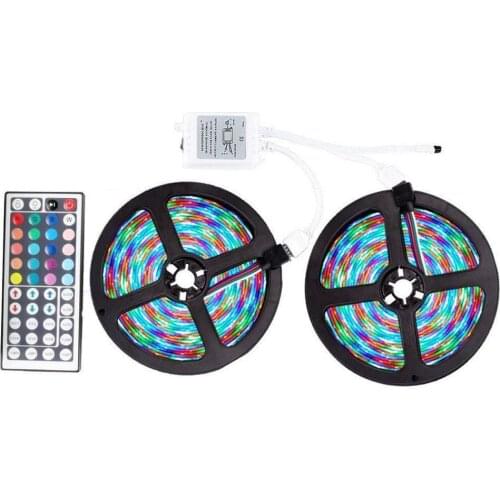1 M, 3 M, 5 M, 10 M, 15 M, 20 M RGB LED strips 3258 LED strips, color-changing LED strips with remote control, suitable for home
