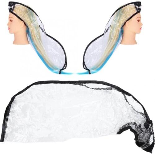 Professional Waterproof Hair Wash Funnel Hair Salon Anti-Spill Hairdressing Tool Barber Hair Shampoo Wash Cape Elderly Patients