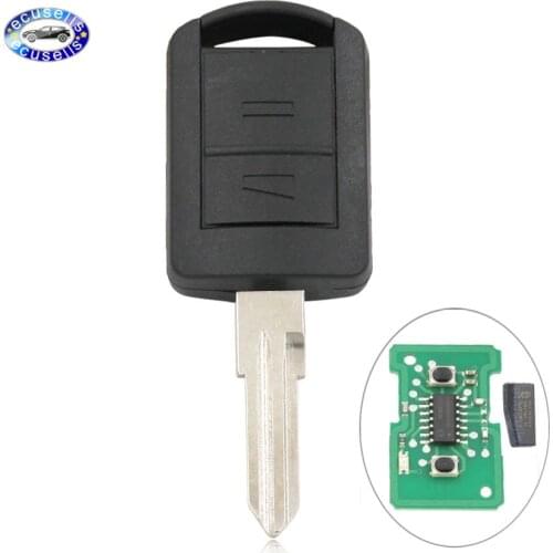 3PCS*New Uncut Remote Key 2 Button 433Mhz ID40 for Opel Vauxhall Corsa C Combo 2001-2004