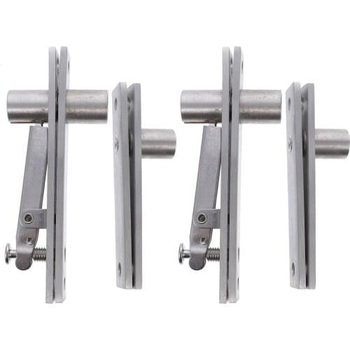 4pcs Door Pivot Hinge Heavy Duty Stainless Steel Hinges for Wood Door