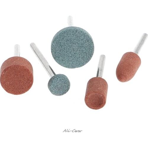 3mm Shank Diameter Grinding Wheel Head for DIY Grinding/Polishing Wood/Mental/Mould Electric Mini Grinder Power Tool Acces