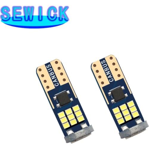 500PCS T10 LED Bulb W5W Canbus 168 T10 27SMD Car LED Clearance Light Reading Lights 12V Car Accessories Led Lights for Car
