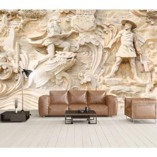 8d Stereoscopic Renaissance Vintage Wallpaper Murals 3d Wall Photo Mural for Living Room 3d Wall Murals 3D Figure Wall paper