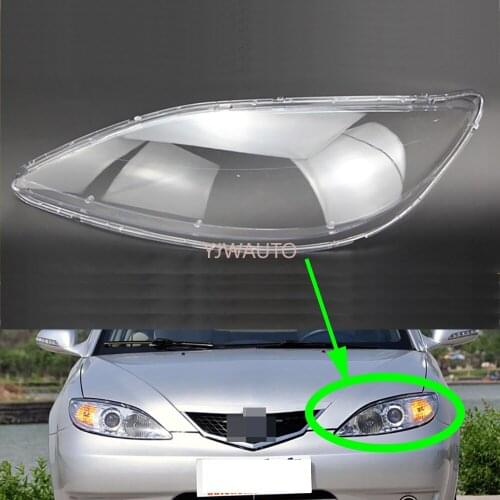 Car Headlight Covers For Haima 3 2007~2011 Headlamp Lens Car Replacement Clear Auto Shell