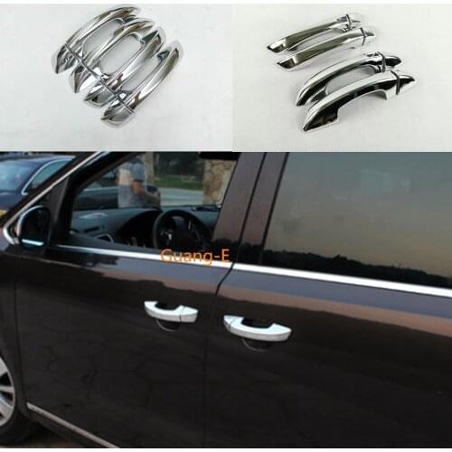 Car Styling Cover Protection Stick Frame Trim ABS Chrome Door Handle Armrest For Volkswagen VW Sharan 2016 2017 2018 2019