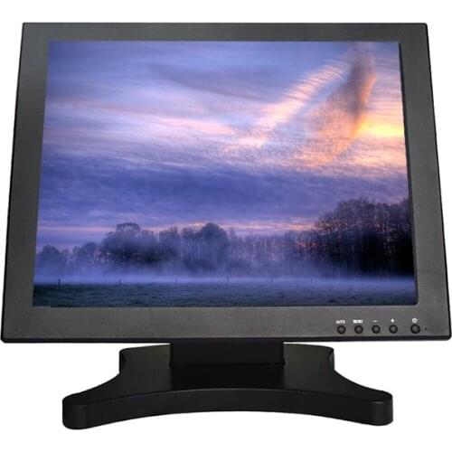 Cheap 15"Display Computer Monitor touch screen commercial Monitor for retail shop display