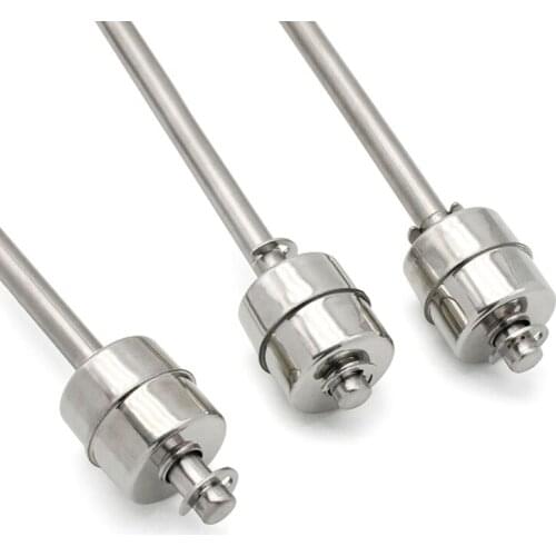 Double Ball Float Switch Tank Liquid 6 Size Pool Water Level Sensor Stainless Steel Float Switch Tank Pool Flow Sensors P15F