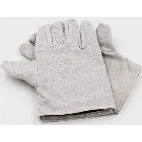 Double-layer canvas wear-resistant gloves, labor protection gloves