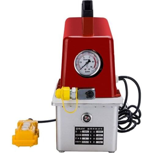 GYB-63C Ultra-high Pressure Electric Hydraulic Pump Portable Electric Hydraulic Oil Pump Built-in Pressure Hydraulic Pump 220V