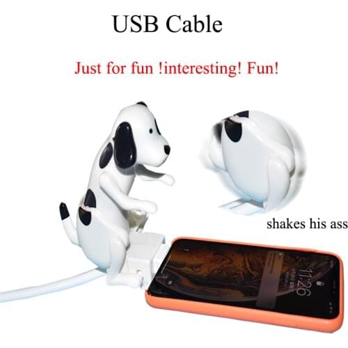 Interesting USB Cable, Dog Charger Cable ,Fast Charging USB Cord for iPhone Xiaomi Samsung Huawei ,Android Type-c Apple iphone