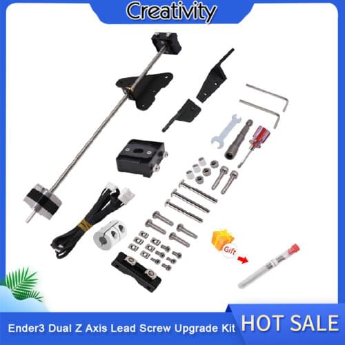 Dual Z Axis Lead Screw Upgrade Kits for Ender3 Ender3S CR10S CR10 3D Printer Accessories impressora 3d ender 3 pro dual z axis