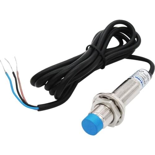 M12 Approach Sensor Inductive Proximity Switch PNP NC DC 6-36V, 4mm Detecting Distance LJ12A3-4-Z/AY