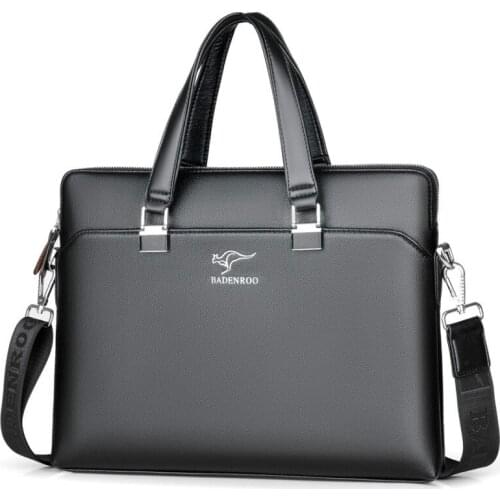 New Mens Business Handbag Male Crossbody Tote Bag Briefcase Shoulder Messenger Bag Clutch PU Hand Bags