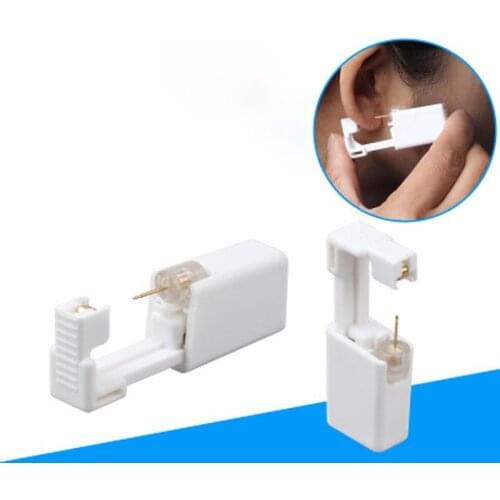 Sterile Ear Piercing Cartilage Tragus Helix Disposable Piercing Gun Tool NO PAIN Piercer Tool Machine