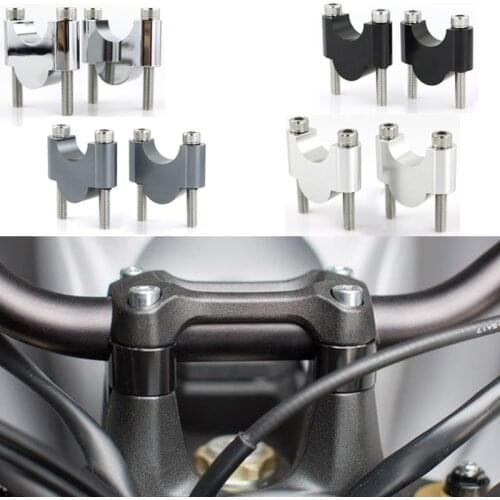 28mm 1 1/8" Motorcycle Handlebar Risers Mount Fat Bar Risers For BMW S1000R R nineT F800GS F800GSA