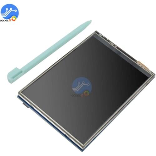 3.5 inch 4 Touch Screen TFT LCD Display Monitor 480*320 320x480 RPI LCD (A) V3 Touch Display Board Module for Raspberry Pi 2/3