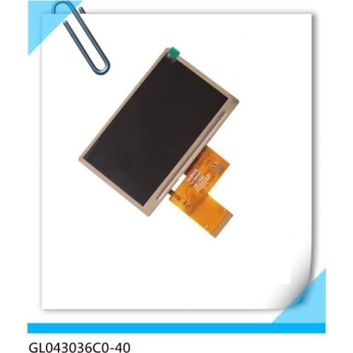 Compatible replacement GL043036C0-40 4.3 inch lcd screen no touch (not original)