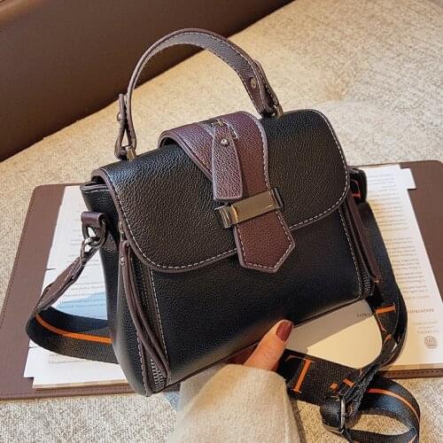 Ladies shoulder bag 2020 luxury design built-in zipper bag comfortable long shoulder strap leather party girl diagonal bag