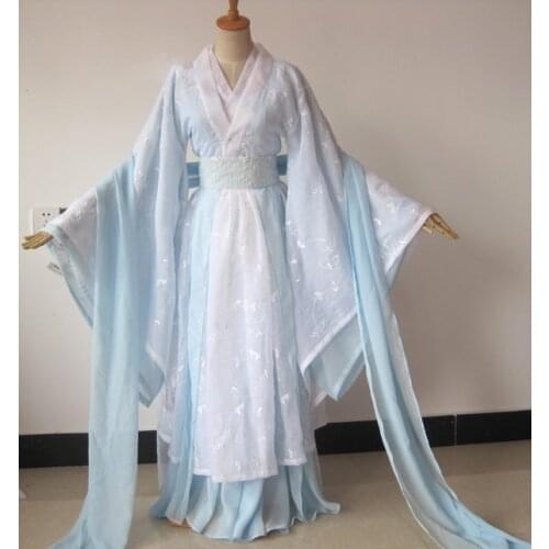 3 Designs Universal Cosplay Costume Hanfu for Women Swordlady Fairy Costume Hanfu TV Play Costume Drama Hanfu