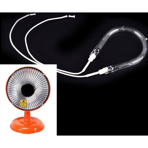 1Pcs 80mm 600W Turbo Oven Halogen Bulb Replacement Light Bulb Heat Element Lamp AC 220V