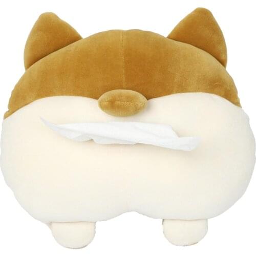 Car Tissue Box Animal Shape Paper Organizer Collector Hanging Napkin Case Back Seat Storage Bag Car Accessories Interior