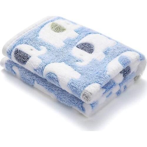 1 Pack 3 Blankets Super Soft Fluffy Premium Coral Fleece Pet Blanket Flannel Throw For Dog Puppy Cat