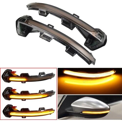 Rearview Side Mirror Turn Signal Light For VW Passat B8 Variant Arteon 2016 2017 2018 LED Dynamic Repeater Flasher Blinker
