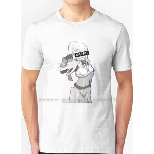 Darkness Waifu T Shirt 100% Pure Cotton Konosuba Kono Subarashii Sekai Ni Shukufuku Wo Megumin Kazuma Darkness Aqua Yun Yunyun