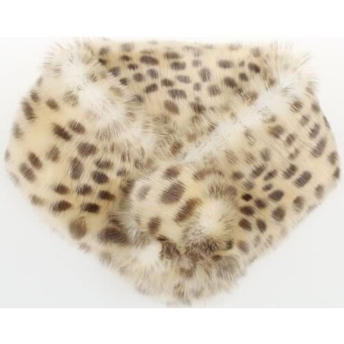 Imitation Fake Rabbit Hair Female Hare Collar Rex Spring Autumn Warm Pure Color Women Detachable Collars