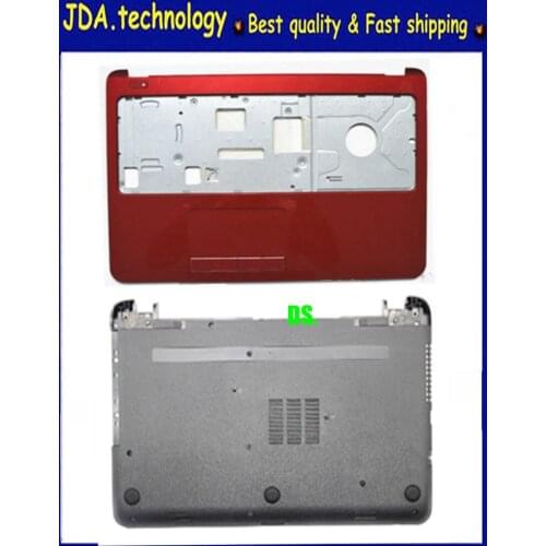 Wellendorff New RED for HP 250 255 G3 15-G 15-R 15-H 15Z-G15-G001XX 15-G010DX palmrest upper cover& bottom base case cover