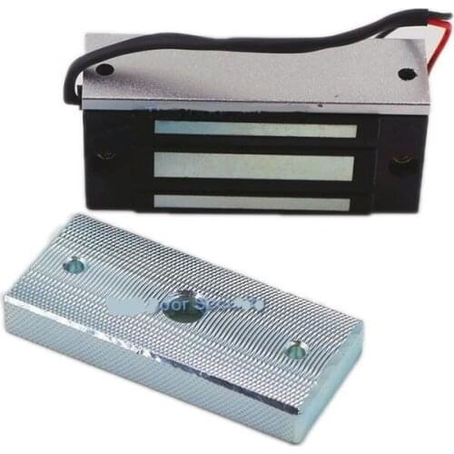Mini Single door electronic electromagnetic magnetic door lock 60Kg/100Lbs for home access control
