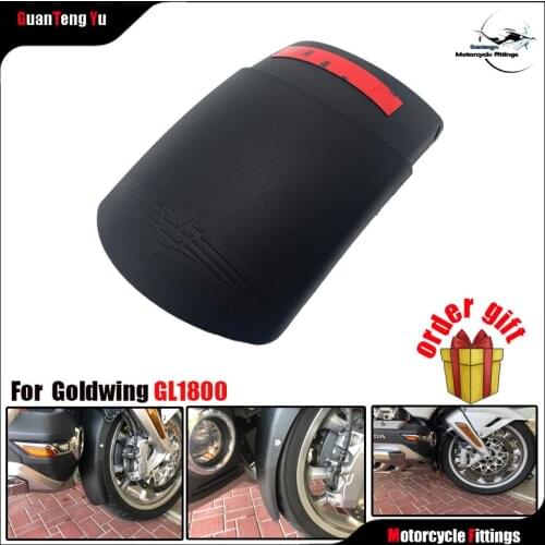 Motorcycle ABS Plastic For Honda Goldwing GL1800 Gold Wing GL 1800 2019-2021 Black front fender Extension/Extended mudguard