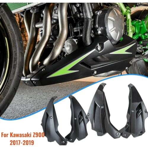 2018 Z 900 Motorcycle Bellypan Belly Pan Engine Spoiler Fairing ABS Body Frame Kit Lower Panel For Kawasaki Z900 2017-2019