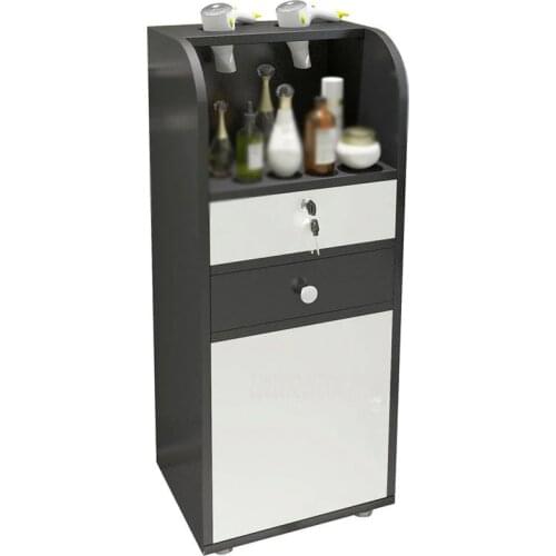 Hair Salon Trolley Hair Shop Beauty Cart Car Stroller For Air Blower Tools Storage Cabinet Professional Hair Salon Furniture
