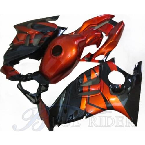 Full Fairings Kits Injection Mold ABS for HONDA CBR 600 F3 1997 1998 CBR600 F3 97 98 Motorcycle Fairing Set + Tank Cover Orange