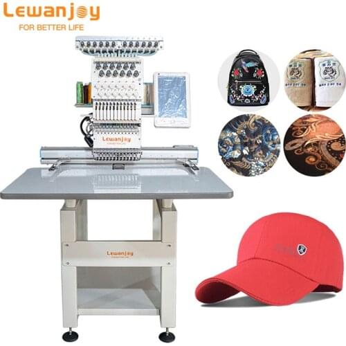 Small Commercial Single Head 15 Needles Embroiderers Simple Computerized Programmable Janome Embroidery Machine