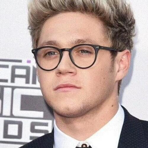 Retro Unisex Glass Frame for Men Women Black Eyeglass Frame Girls Vintage Oval Clear Lens Glasses Optical Spectacle Nerd