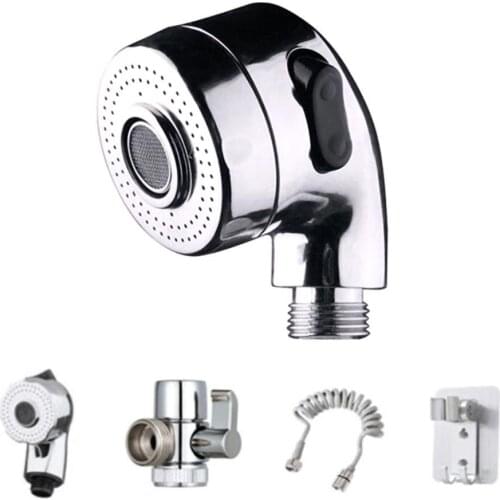 Bathroom Faucet External Shower Hand-held Telescopic flexible hose for Shampoo Washing Hair Small Nozzle Set Shower Head