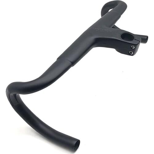 The One OD2 Carbon Road Bicycle Handlebar 400/420/440 28.6/31.8mm Racing Road Bike Handlebars Integrated Handlebar