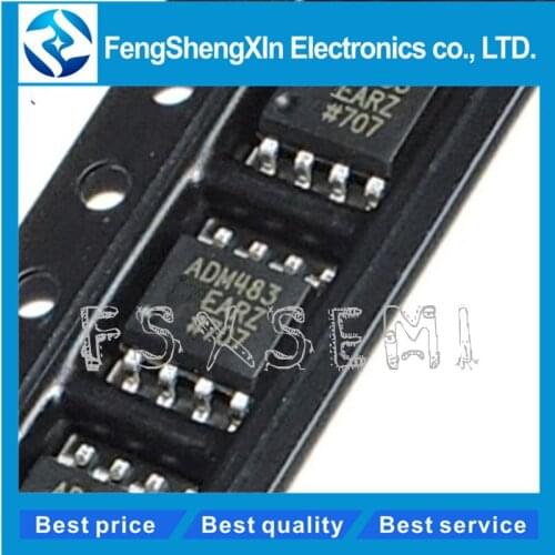 10pcs/lot ADM483EAR ADM483EARZ SOP-8 Transceiver IC